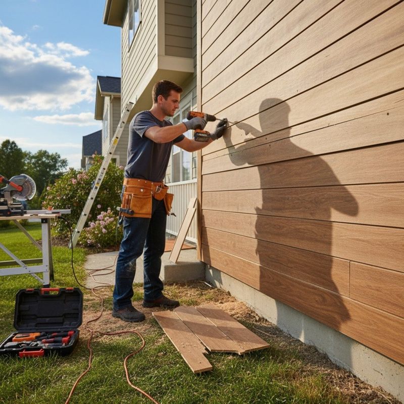 Local Wood Siding Installation pros at work