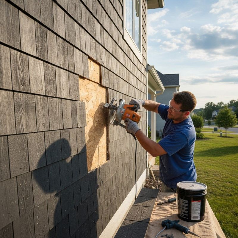 Wood Siding Installation
